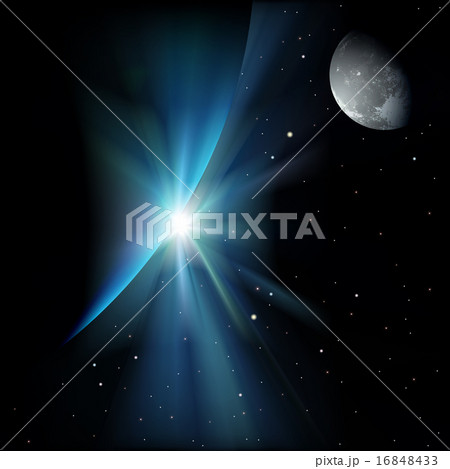 abstract space background with stars abstract space background with stars 16848433