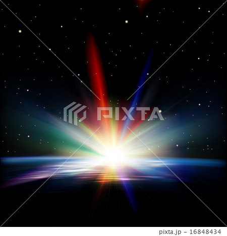 abstract space background with stars abstract space background with stars 16848434