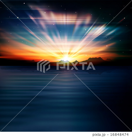 abstract background with silhouette of mountains abstract background with silhouette of mountains 16848474