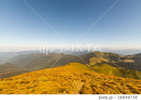 Beautiful mountains landscape in Carpathian Beautiful mountains landscape in Carpathian 16849730