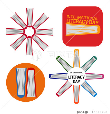 set of a book for International Literacy Day 16852508