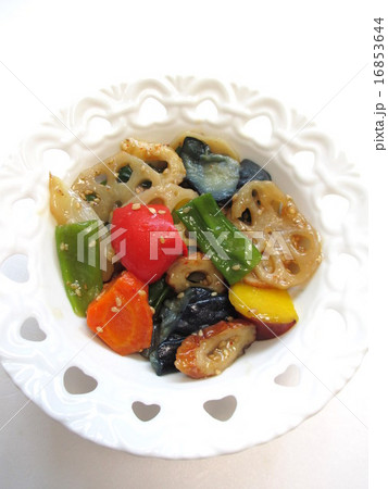 彩り野菜の炒めもの 16853644