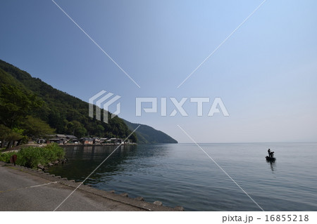 琵琶湖　菅浦集落 16855218