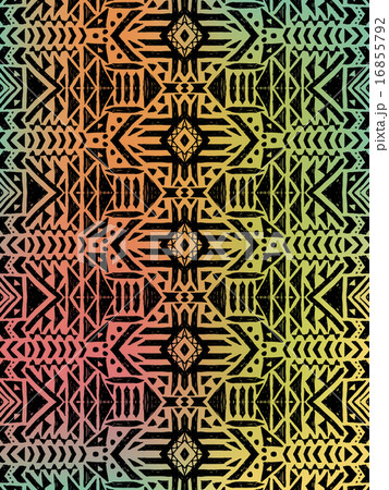 Aztec tribal mexican pattern Aztec tribal mexican pattern 16855792