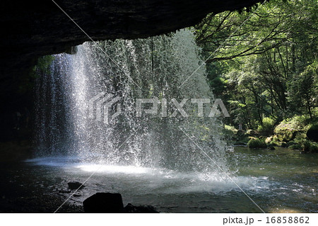 夏の鍋ヶ滝(裏見の滝) 夏の鍋ヶ滝(裏見の滝) 16858862