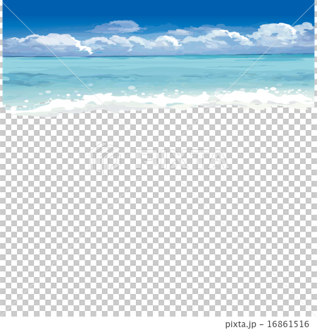 Okinawa Sea Illustration Stock Illustration