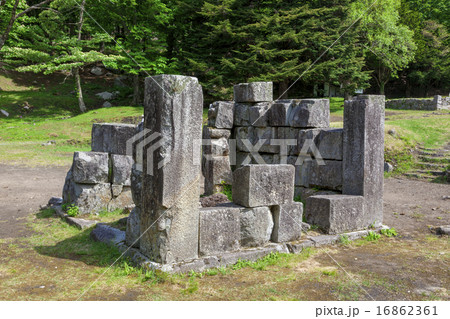 世界遺産　橋野高炉跡　三番高炉（岩手県釜石市） 16862361
