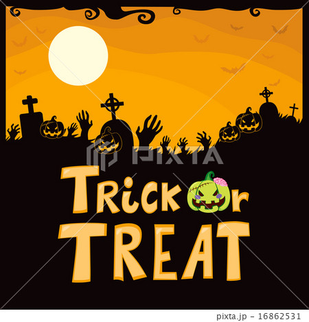 Trick Or Treat Cemetery 16862531