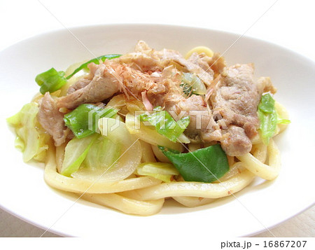 ししとう入りの焼きうどん ししとう入りの焼きうどん 16867207