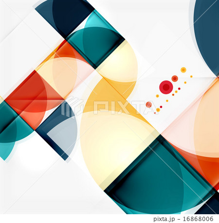 Semicircle triangle pattern 16868006
