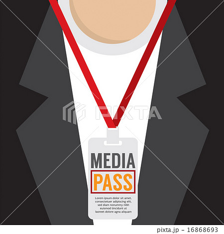 Media Pass Lanyard Media Pass Lanyard 16868693