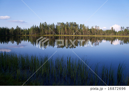 lapland 静かな湖 16872696