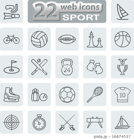 Sport Symbols Icons Sport Symbols Icons 16874537