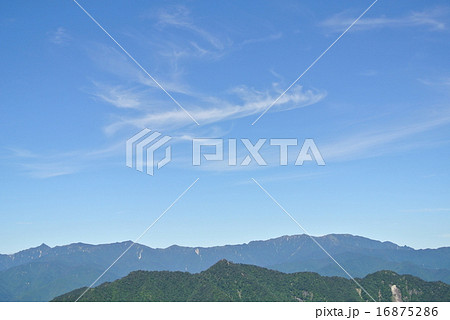 大台ケ原　コブシ嶺からの大峰の山々 16875286