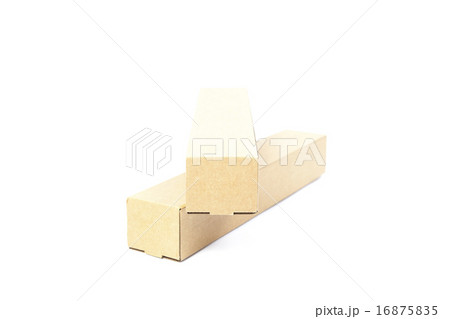 Brown cardboard cylinder. Brown cardboard cylinder. 16875835