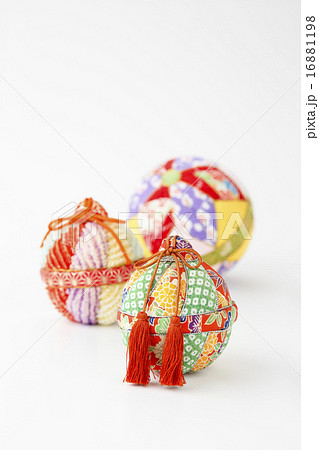 和素材・手鞠１ 16881198