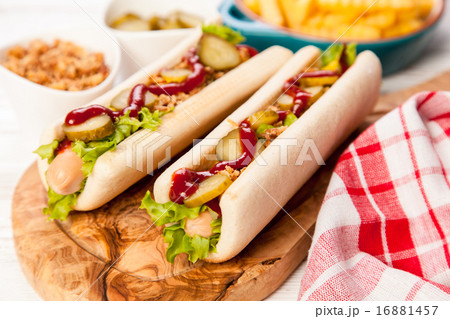 Hot dogs Hot dogs 16881457