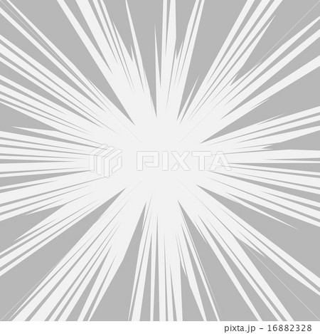 Comics Radial Speed Lines graphic effects. Vector 16882328