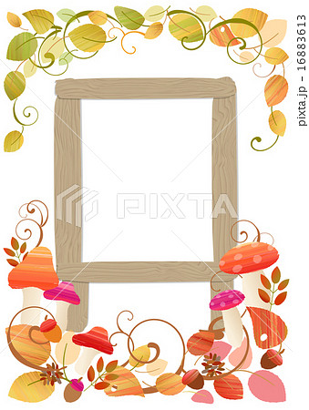 Frame of autumn 16883613