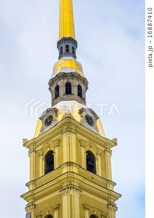 View on Peter and Paul Cathedral at winter 16887410
