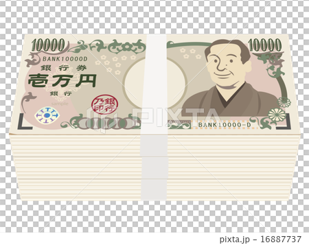 札束02,一万円札イメージ 16887737