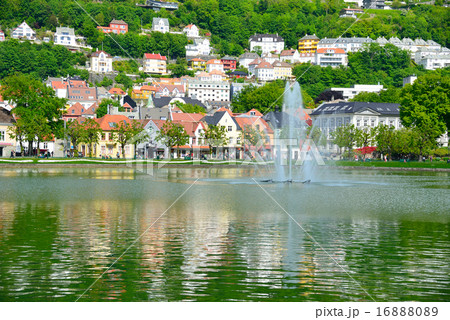 ベルゲンの公園 16888089