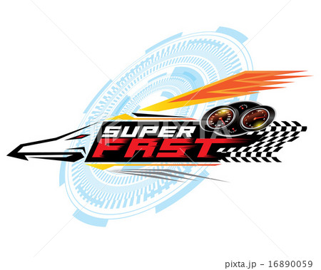 Super Fast concept design vector Super Fast concept design vector 16890059