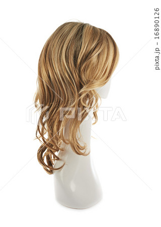 Hair wig over the mannequin head Hair wig over the mannequin head 16890126