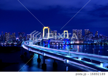 レインボーブリッジ 夜景② レインボーブリッジ 夜景② 16892189