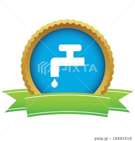 Water tap certificate icon Water tap certificate icon 16892919