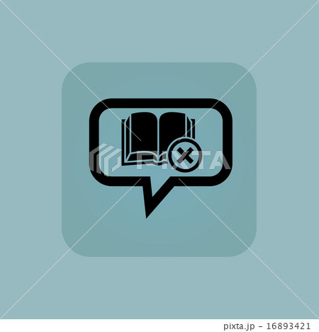 Pale blue remove book message Pale blue remove book message 16893421