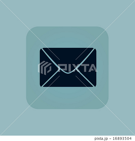 Pale blue letter icon Pale blue letter icon 16893504
