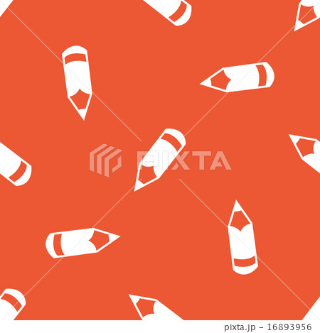 Orange pencil pattern 16893956