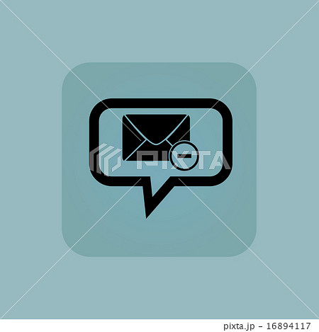 Pale blue remove letter message Pale blue remove letter message 16894117