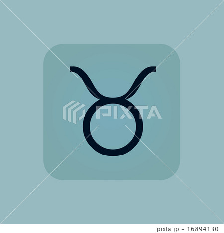 Pale blue Taurus icon 16894130