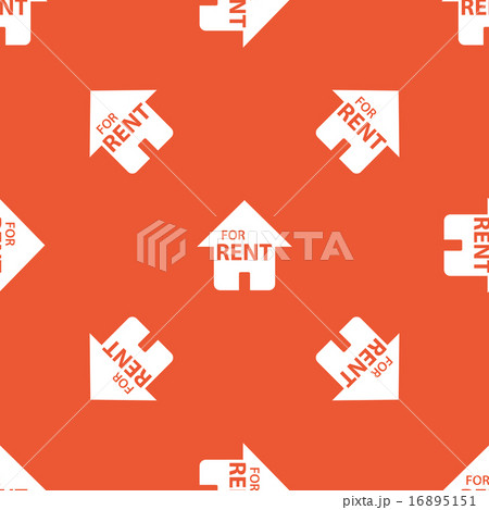 Orange house for rent pattern Orange house for rent pattern 16895151