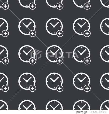 Straight black add time pattern 16895359