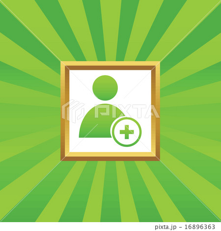Add user picture iconのイラスト素材 [16896363] - PIXTA