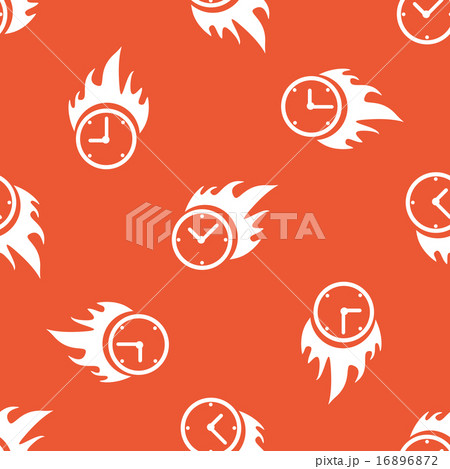 Orange burning time pattern 16896872