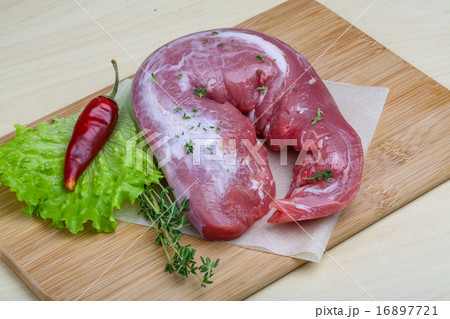 Raw pork tenderloin Raw pork tenderloin 16897721