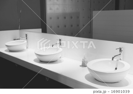 Interior of man public toilet ( Filtered image processed vintage Interior of man public toilet ( Filtered image processed vintage 16901039