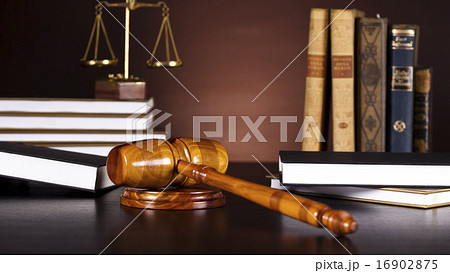 Law and justice concept, wooden gavel 16902875