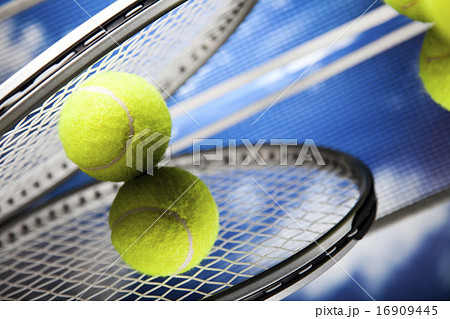 Assorted sports equipment, vivid colorful theme Assorted sports equipment, vivid colorful theme 16909445