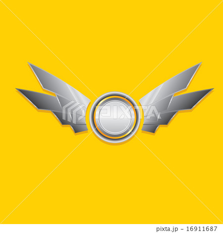 Vector metallic automotive, motorcycle badge 16911687