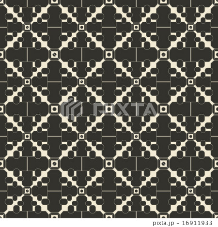 Geometric ornament seamless pattern.  Textile design template seamless background.  16911933