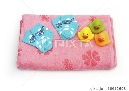 towel on the white background  16912698