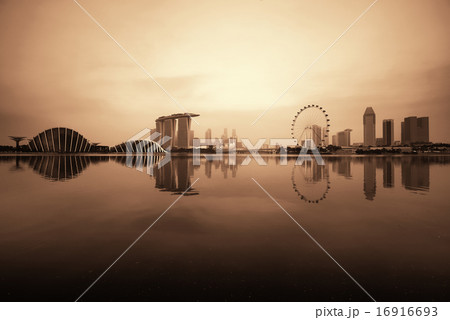 Singapore skyline Singapore skyline 16916693