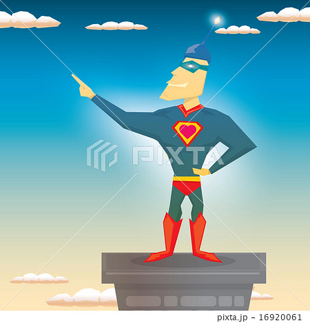 super hero. vector illustration 16920061