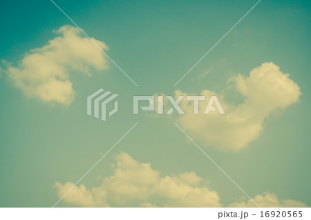 Retro sky and clouds background. 16920565