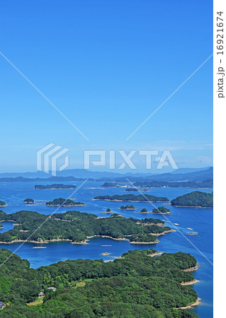 西海国立公園 真夏の九十九島 西海国立公園 真夏の九十九島 16921674